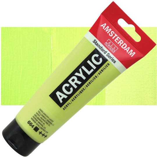 Talens Акрилна Боя Amsterdam Жълтеникаво Зелено Светло 120ml 664