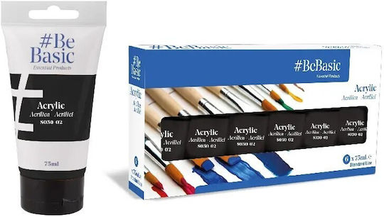 Acrylic Painting Bebasic S050-02 Black 75ml