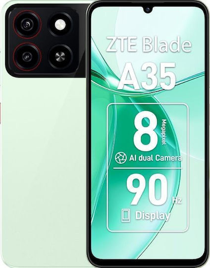 ZTE Blade A35 Dual SIM (4GB/64GB) Green | Skroutz.mt