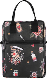 Estia Save The Aegean Mittagessen Tasche Handtasche Old School Ink