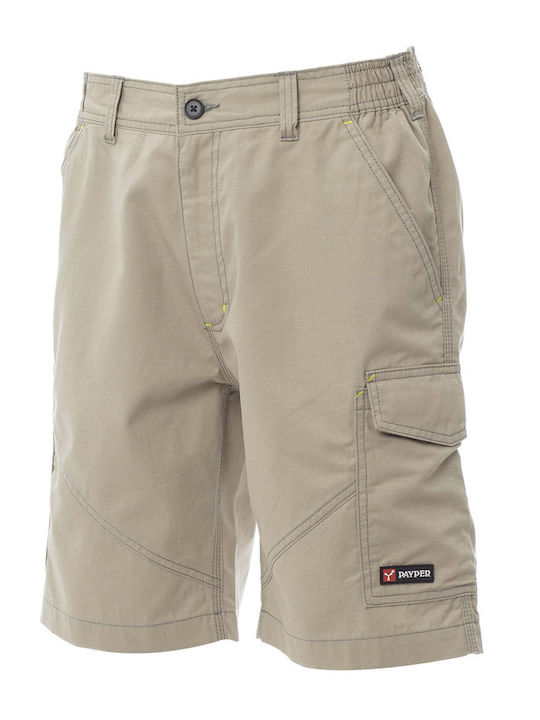 Payper Caracas Work Shorts Beige made of Cotton