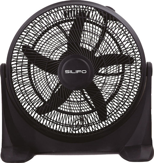 Silifo Box Fan 100W Διαμέτρου 50cm Μαύρο