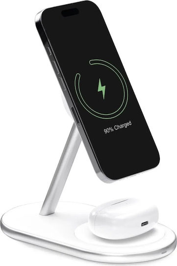 Puro 15W Бял (2in1 Mag Station)