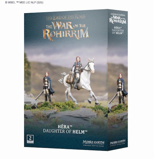 Middle-earth Strategy Battle Game War Rohirrim Hera Daughter Helm