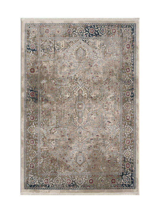 Isexan Rug Rectangular Orange