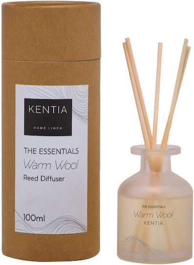 Sense 25 Warm Wool Diffuser Αρωματικό Χώρου Στικς Άρωμα Winter Jungle Κεντια Γυαλί 100ml