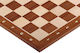 Chessboard No 4+ Description Mahogany Maple Inlay