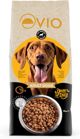 Viozois eVIO 15kg Ξηρά Τροφή για Ενήλικους Σκύλους με Κρέας