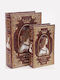 Estheti Home S/2 Decorative Wooden Brown Boxes 27x18x7cm 819-00290