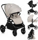 Lionelo Mika Adjustable 3 in 1 Baby Stroller Suitable for Newborn Beige Sand 10.9kg