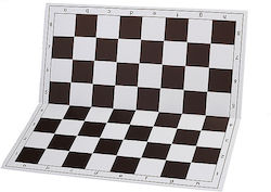 Plastic Folding Chessboard No 6 White Black