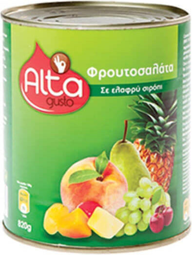 Alta Gusto Compote Fruit Salad Light Syrup 820g