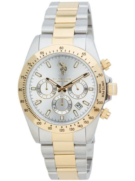 U.S. Polo Assn. Zephir Men's Watch Battery with Metal Bracelet