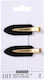 Sister Young Lily Makeup Hair Clips Set Black 2 Τεμάχια