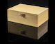 Wooden Case Storing Staunton No 5 Chess Pieces King Height 90 Mm