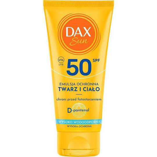 Perfecta Travel Waterproof Sunscreen Milk Face & Body SPF50 50ml