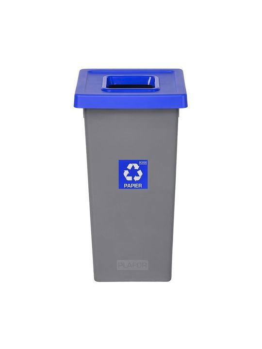 Plafor Coș de Reciclare Plastic Gri 20lt 1buc