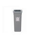 Plafor Coș de Reciclare Plastic Gri 53lt 1buc