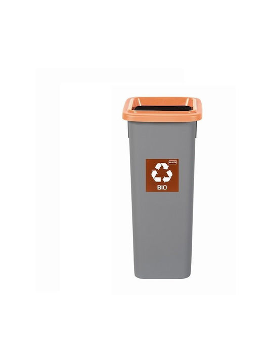 Plafor Coș de Reciclare Plastic Gri 53lt 1buc