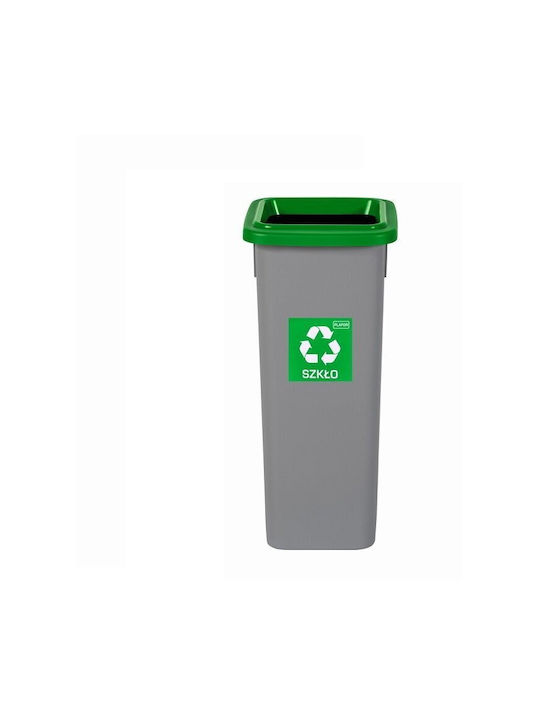 Plafor Abfalleimer Recycling Kunststoff Gray 75Es 1Stück