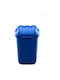 Plafor Abfalleimer Recycling Kunststoff Blau 15Es 1Stück