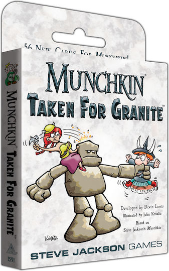 Разширение на играта Munchkin Taken For Granite 14+ години (EN) Steve Jackson Games