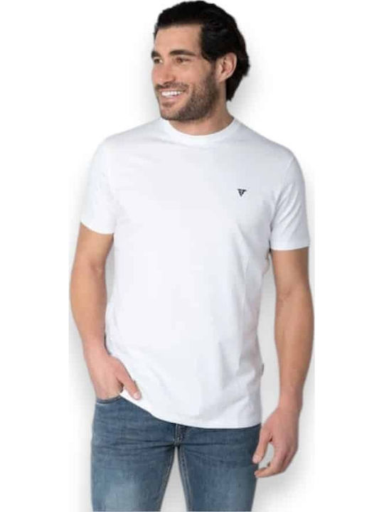 Frank Tailor Блуза с къс ръкав White