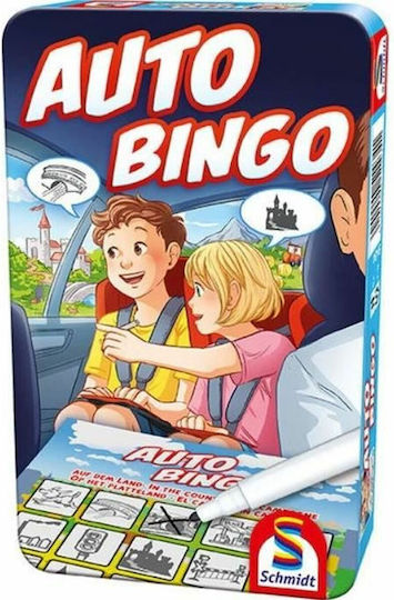 Board Game Auto Bingo for 1 Player 5+ Years Old (EN) Schmidt Spiele