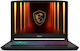 MSI Katana 15 HX B14WGK 15.6" QHD 165Hz (i7-14650HX/32GB/1TB SSD/W11 Home) (Международна английска клавиатура)