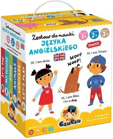 Czuczu. Zestaw Do Nauki Języka Angielskiego Dla Dzieci 1, 2, 3