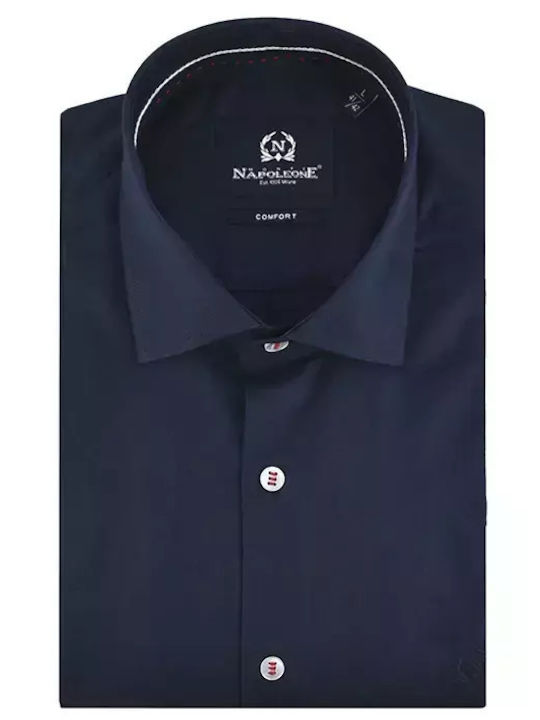 Monte Napoleone Long-sleeved Shirt Blue