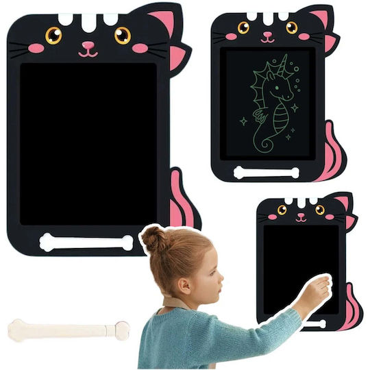 Marker Drawing Board LCD Schreibtablett Stylus Schwarze Katze