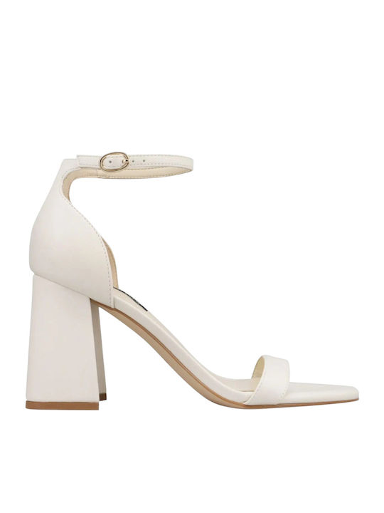 Nine West Ilea3 Πέδιλα Λευκά
