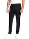 Men's Trousers Chinos Elastic in Regular Fit Black