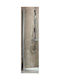 Devon Primus Plus Seitenpaneel 90 cm Tür Duschkabine Profil Chrom 6 mm Klarglas Höhe 185 cm
