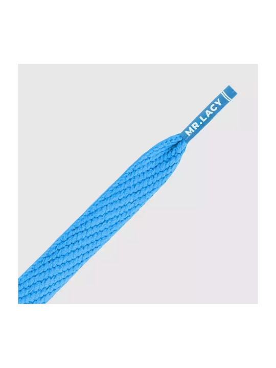 Mr Lacy Flatties 130cm Cyan Unisex Κορδόνι