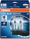 Osram Lamps Car Cool H8 Halogen Blue 12V 35W 2pcs