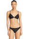 Essentials Set Bikini Τριγωνάκι με Αφαιρούμενη Ενίσχυση Black