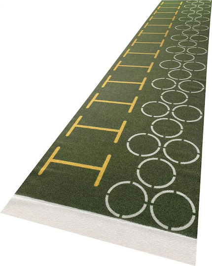 Beka Rubber Rubber Gym Exercise Equipment Floor Mat Green 10x200cm