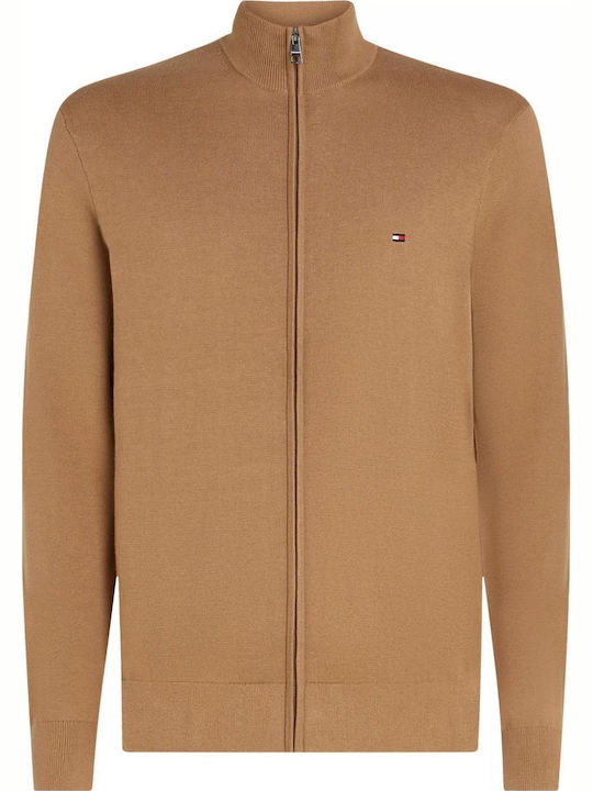 Tommy Hilfiger Ανδρική Ζακέτα Πλεκτή Μπεζ