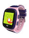 Smartwatch Pentru Copii 4G Cu GPS Și Cameră Roz