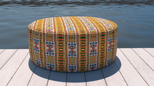 Πουφ Hocker 80x80x40cm