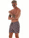 Men's Swimwear Shorts Blue with Patterns