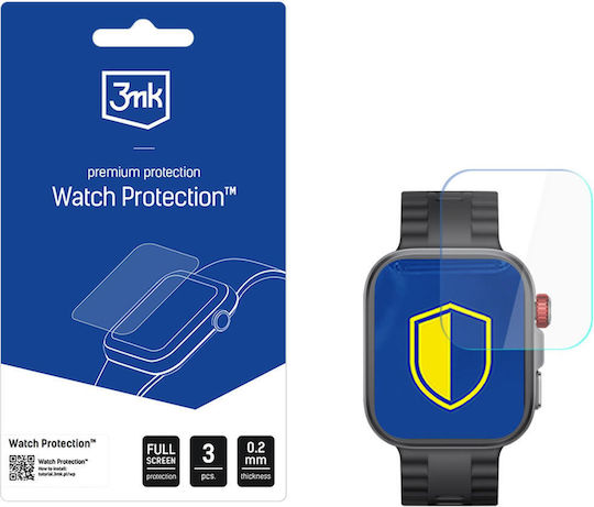 3MK Watch Protection Flexibleglass Tempered Glass για το Huawei Watch Fit 4 Pro 3τμχ