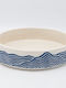 Decorative Platter Cement Blue-White 30x30x7cm 819-00484 Eurolamp