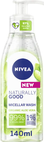 Nivea Naturally Good Micellar Water Makeup Remover Face 140ml