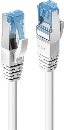 Lindy S/FTP Cat.6a (Gigabit) Καλώδιο Δικτύου Ethernet 30m Λευκό