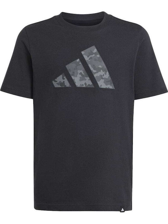 adidas Μπλούζα Μαύρη