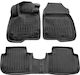 Race Axion Set of Front and Rear Mats 4pcs Tray Type for Honda CR-V 2023 Black