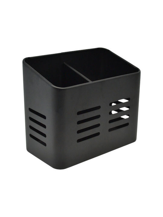 Ankor Metallic Black Cutlery Drainer